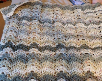 Chunky Crochet Handmade Blanket