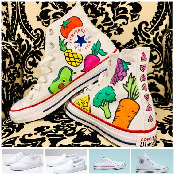 custom low top vans