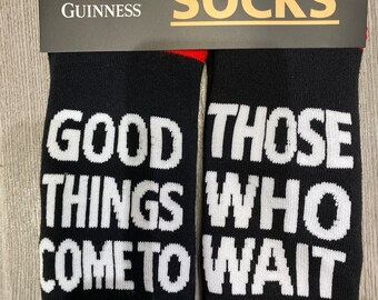 Guinness Novelty Socks, Irish Blessing, St. Patrick's Day Gift