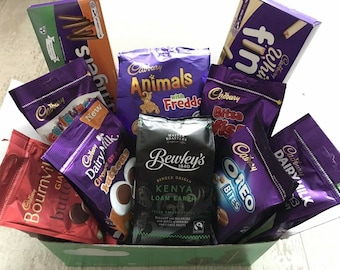 XXXL Irish Luxury Sweet Gift Box | Irish Hamper with Cadbury Chocolate, Coffee & Treats