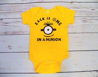 minion clothes for baby boy