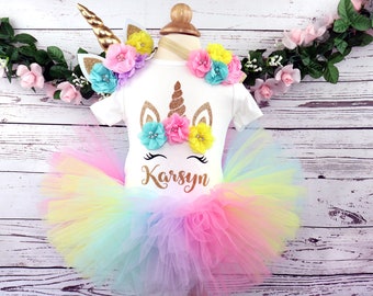 unicorn outfit birthday