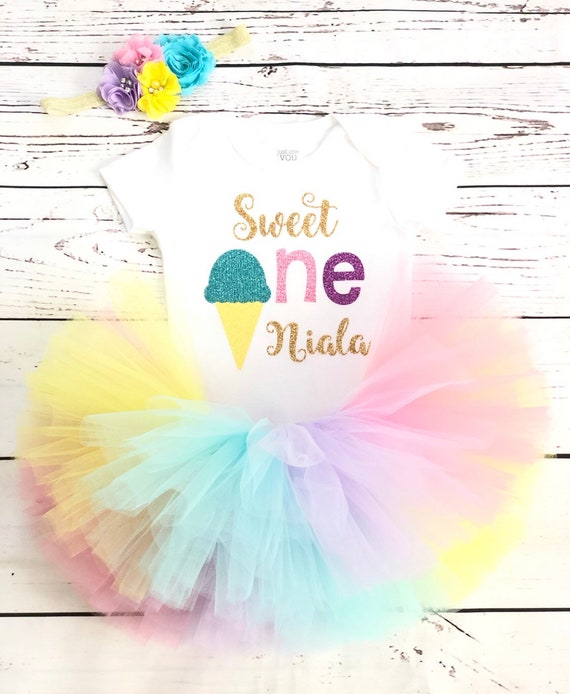 first birthday ice cream outfit