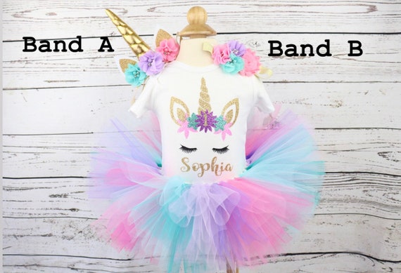 unicorn outfit first birthday