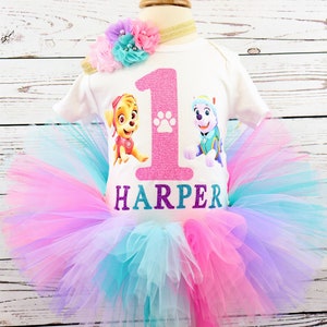 paw patrol 2nd birthday outfit girl