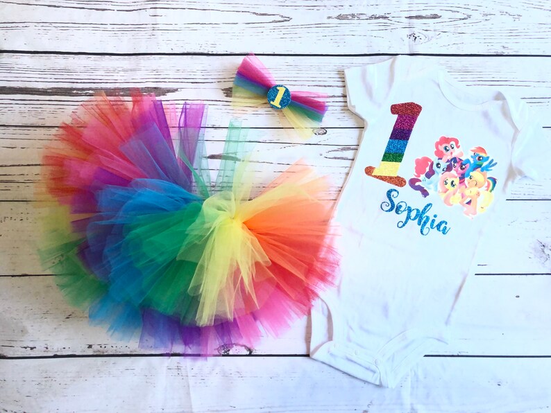 my little pony birthday outfit
