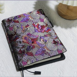 Cuaderno de dibujo de fieltro Cuaderno de fieltro Papel kraft Cinturón de cuero Diario de viaje