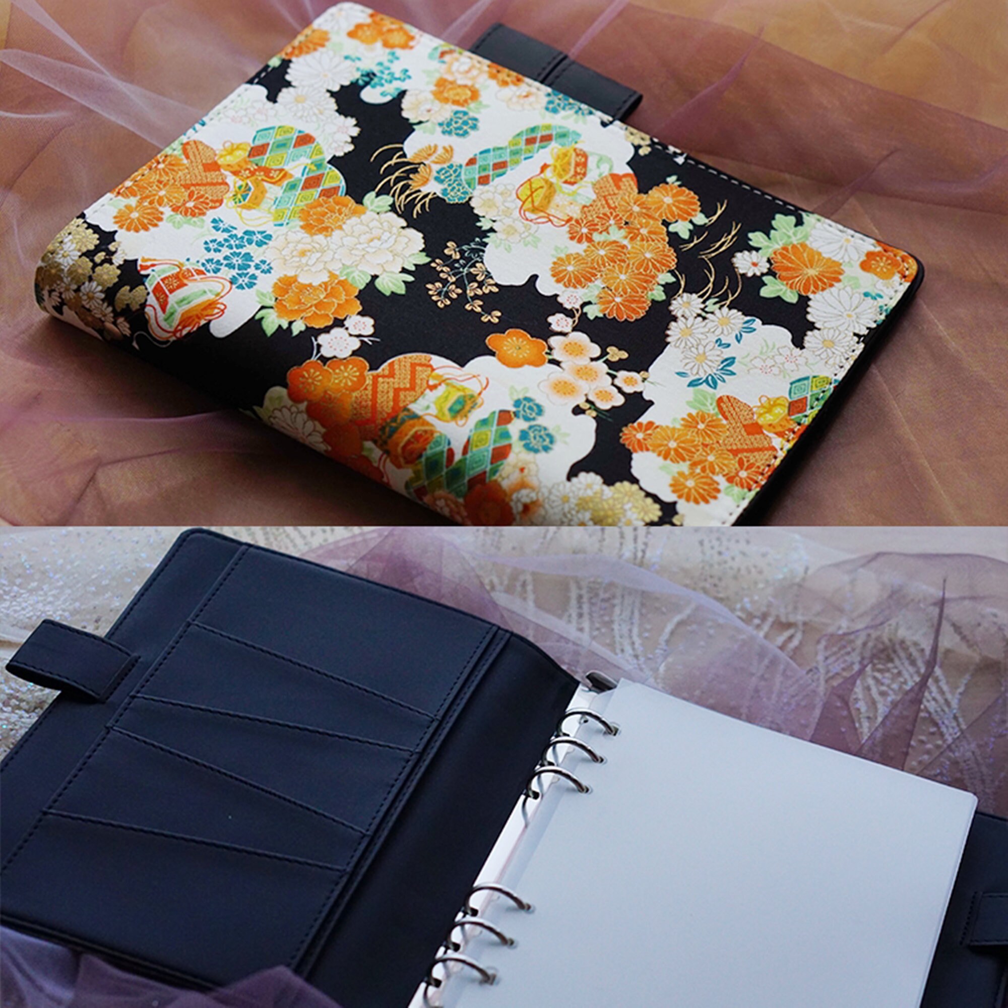 Japanese A5 Binder Cover 6 Ring A6 Hobonichi Cover C295 Etsy