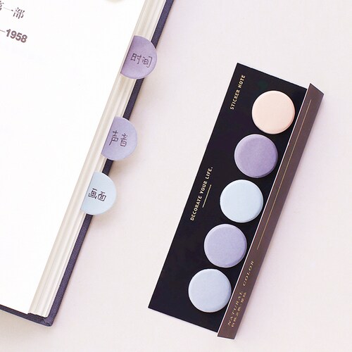 Rainbow Planner Sticky Notes Memo Pad Bookmark Page Marker Etsy