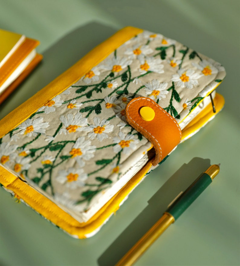 A6 Binder Rings Journal Cloth Cover Planner Agenda Refillable Etsy