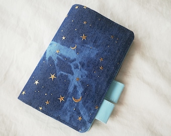 Stars Hobonichi Style A5 A6 cover Planner Journal 2024 flower book Cover Refillable Midori Notebook Cousin Z002