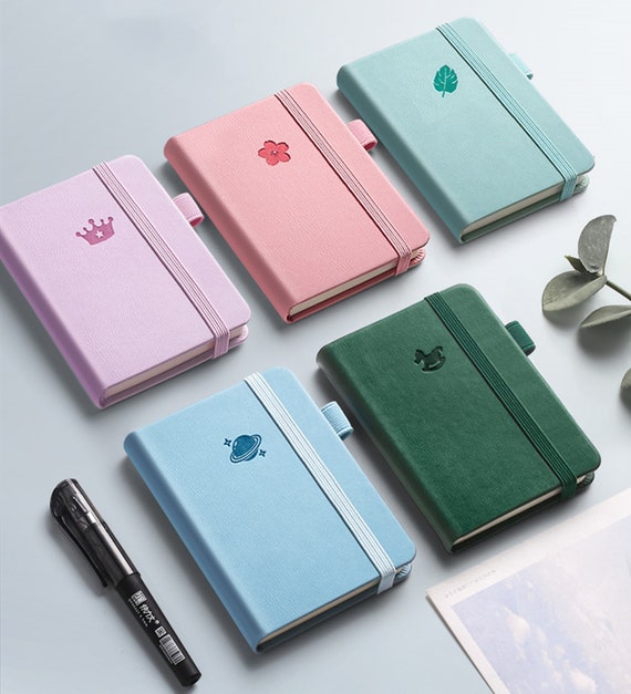 Mini Pocket Notebook 200 Pages Lined Journal Hardcover - Etsy