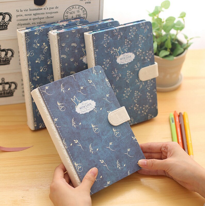 Lined Journal Hardcover Notebook Etsy