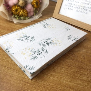 Daisy writing journal hardcover notebook  A5 journals for women B354