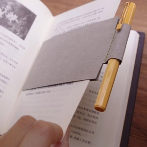 Magnetic bookmarks minimalist Pen holder