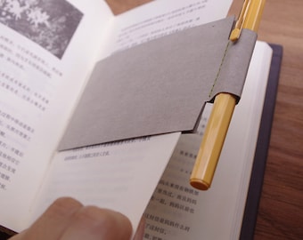 Magnetic bookmarks minimalist Pen holder