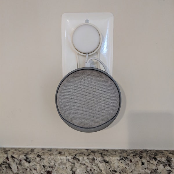 Wall Mount Google Home Mini Etsy