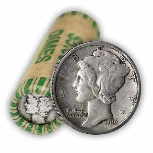 Mercury dime roll - Etsy 日本