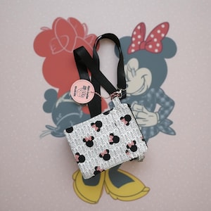 Minnie Maus Handytasche Geldbörse Handgemacht Limited Edition Miyin Creations Perfekt für die Aufbewahrung Ihres Handys