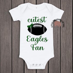 Eagles Baby Bodysuit – Cute for Little Football Fans, Soft & Comfy Infant Outfit Gift