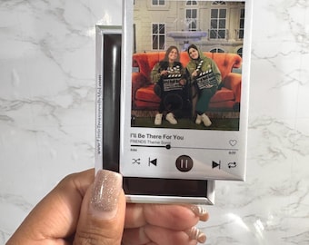 Custom Music Fridge Magnet, 2x3 Photo Magnet, Personalized Mini Keepsake, Refrigerator Decor, Gift for Music Lovers, Photo Gift Idea