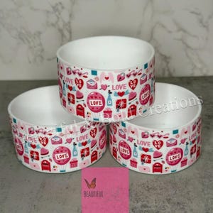 Carta de amor para el día de San Valentín Vaso de silicona Stanley