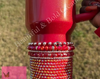 Red Delicious Bracelets Stanley Tumbler Cup