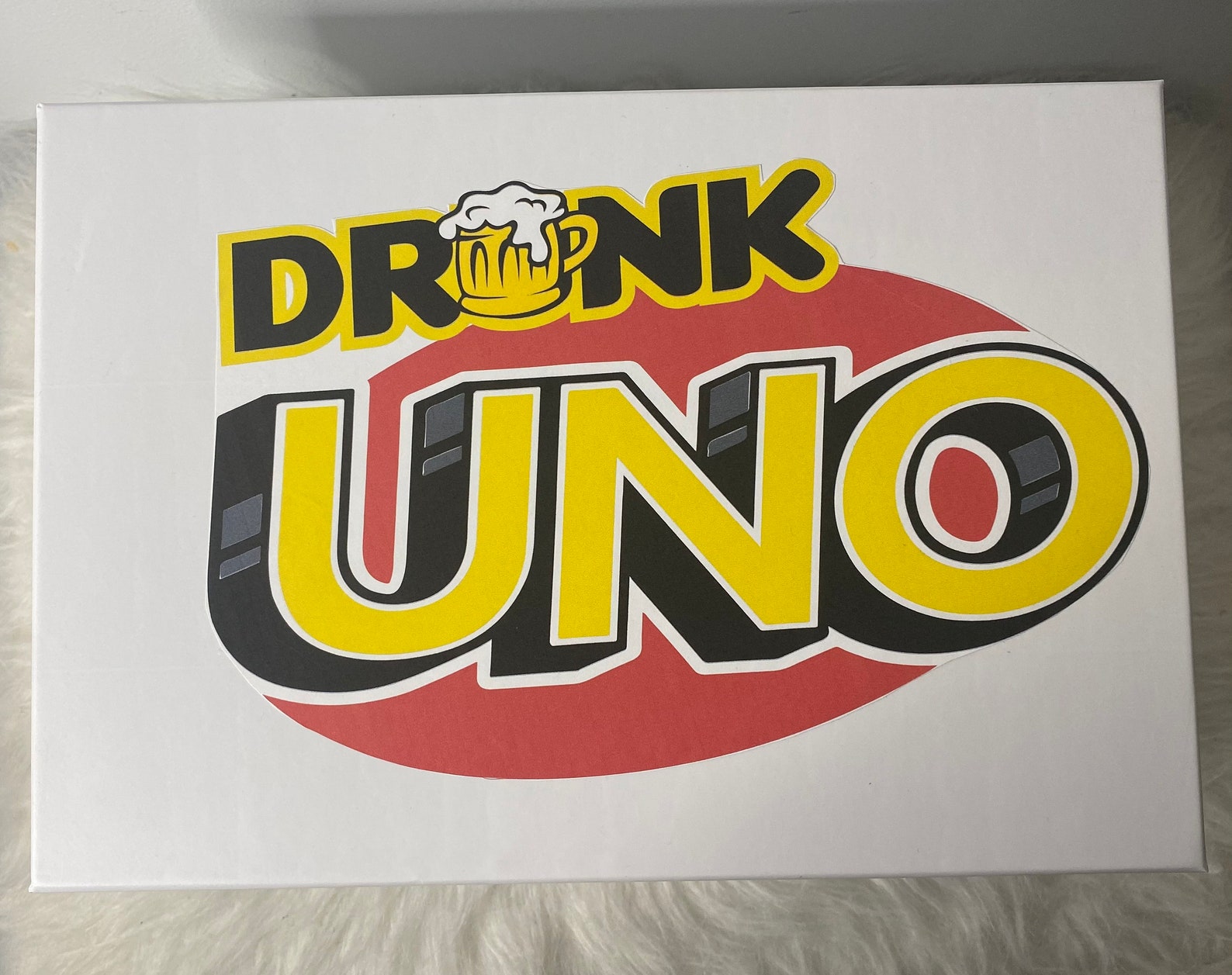 Drunk Uno Card Game Etsy