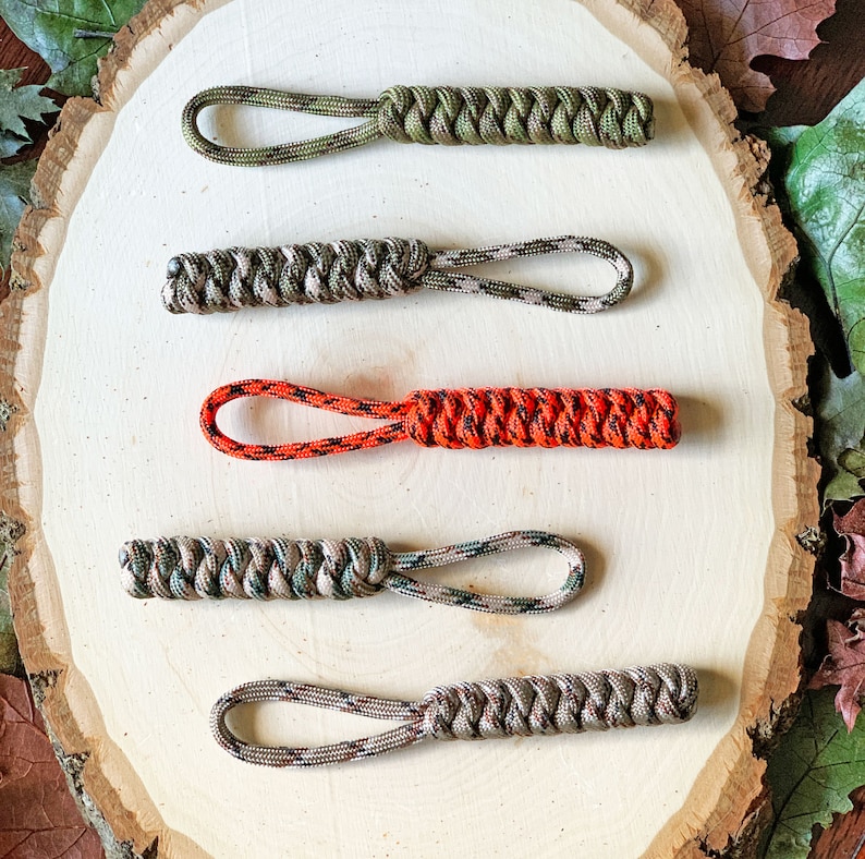 Paracord Knife Lanyard Hunting Knife Handle Mens Knife Etsy