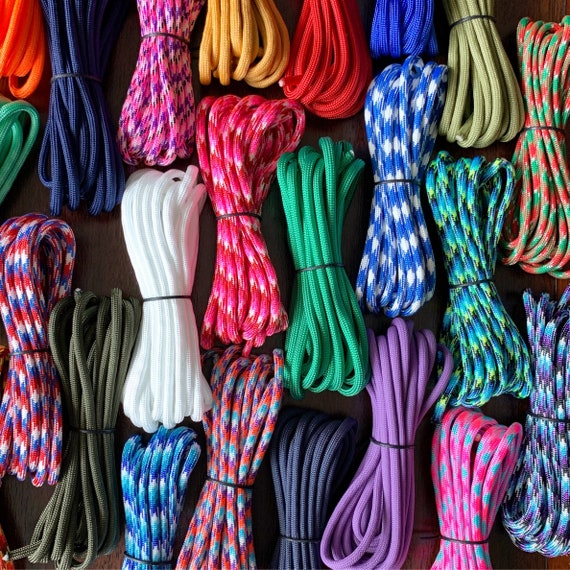 Paracord Supplies 10 ft length of paracord parachute cord Etsy