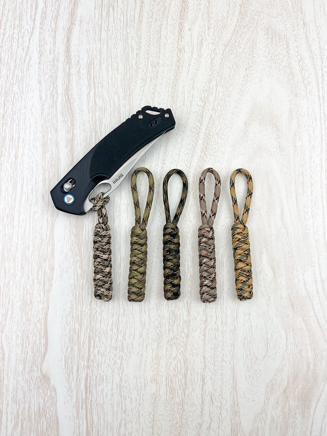 Pocket Knife Lanyard EDC Paracord Keychain Every Day Carry Etsy