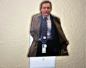 The Office Light Switch Cover - The Office gag gift - Michael Scott - Dunder Mifflin - The Office Birthday Present - The Office gifts Dwight