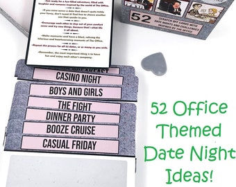 The Office Date Night Scratch Off Game: 52 Date Ideas