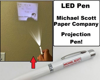The Office Pen - Michael Scott Pen - Michael Scott Paper Company - Dunder Mifflin Pen - The Office Gifts -  Michael Scott Quote - Funny gift