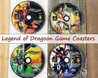 Legend of Dragoon Coasters: Acrylic Gamer Gift Set