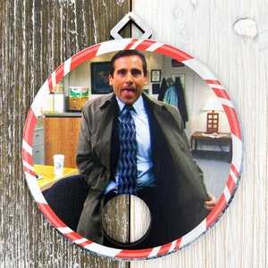 The Office Ornament Michael the Flasher The office Ornaments The Office Christmas Ornaments the office gifts Michael Scott Dunder image 7