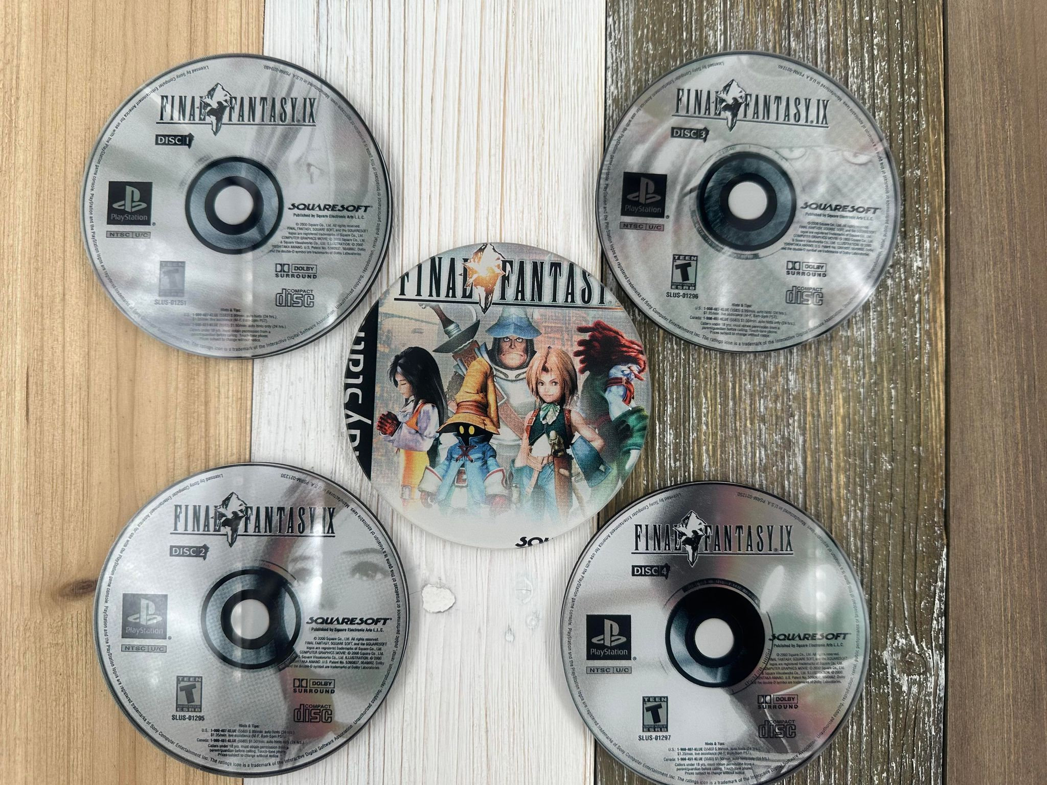 ファイナルファンタジーIX アクリルコースター：ゲームディスク