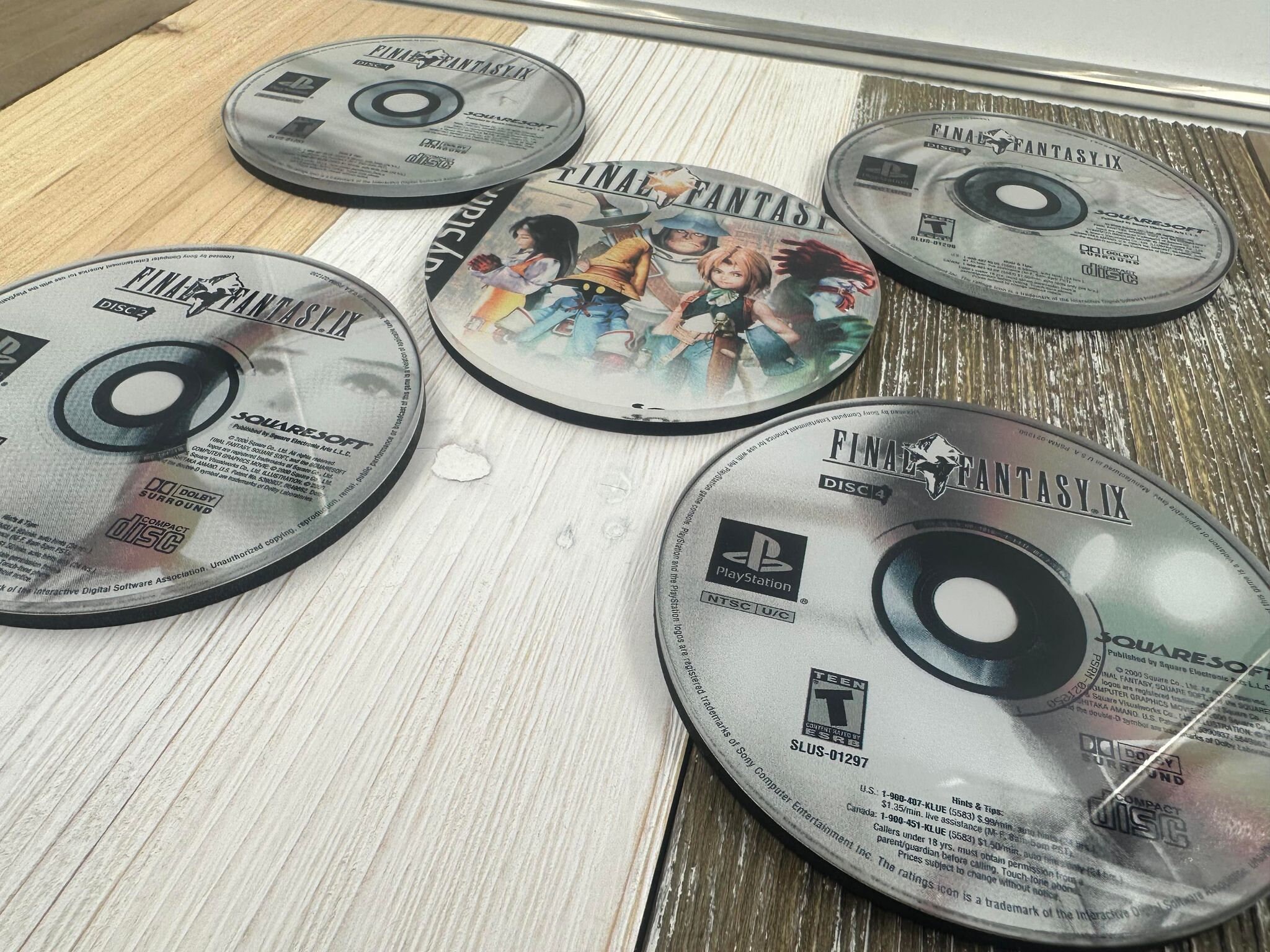 ファイナルファンタジーIX アクリルコースター：ゲームディスク