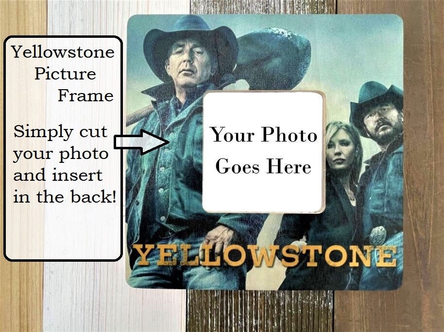 Yellowstone Picture Frame Custom Picture Frame Rip and Etsy