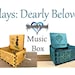 Kingdom Hearts Music Box: Dearly Beloved -  Custom engraved Personalized Unique Gift Idea - Sora - Kingdom Hearts 2 - kingdom hearts gift 