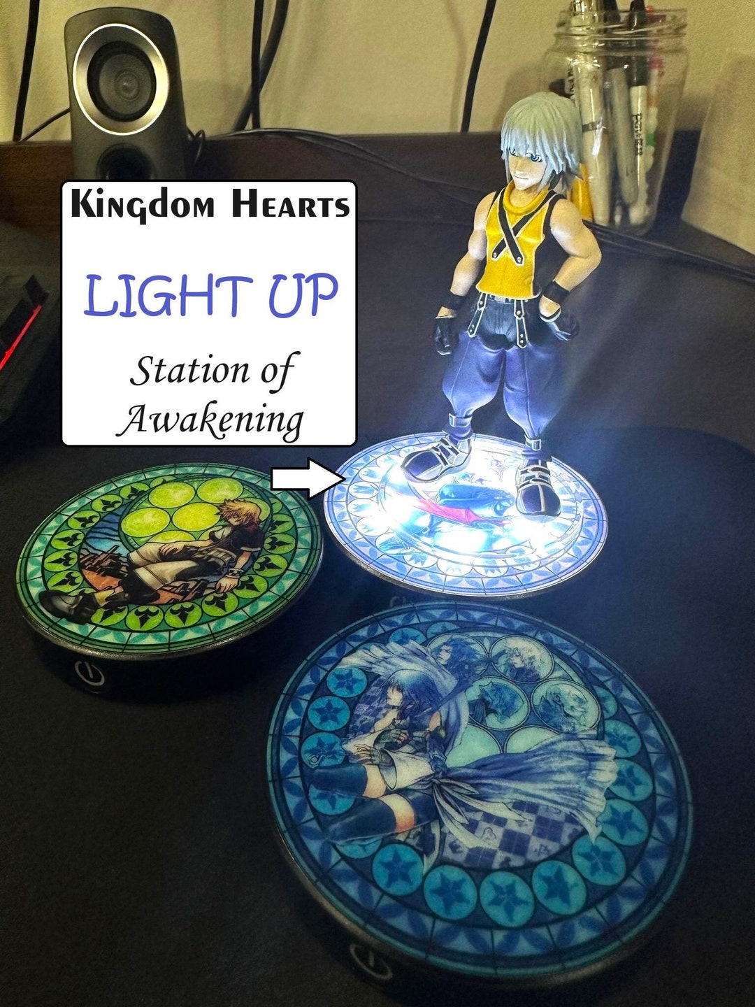 Kingdom Hearts LED Station of Awakening: Gamer Night Light - Etsy
