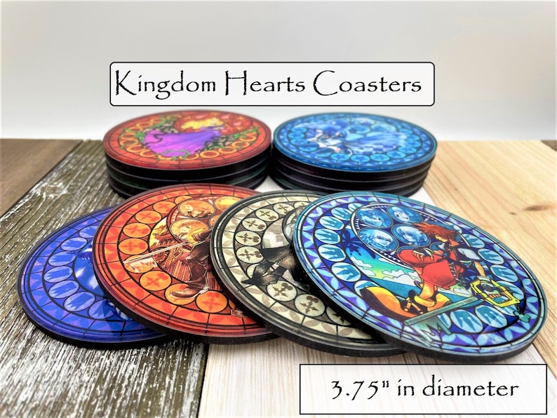 Quite Literally the best Kingdom Hearts coasters you are going to find!