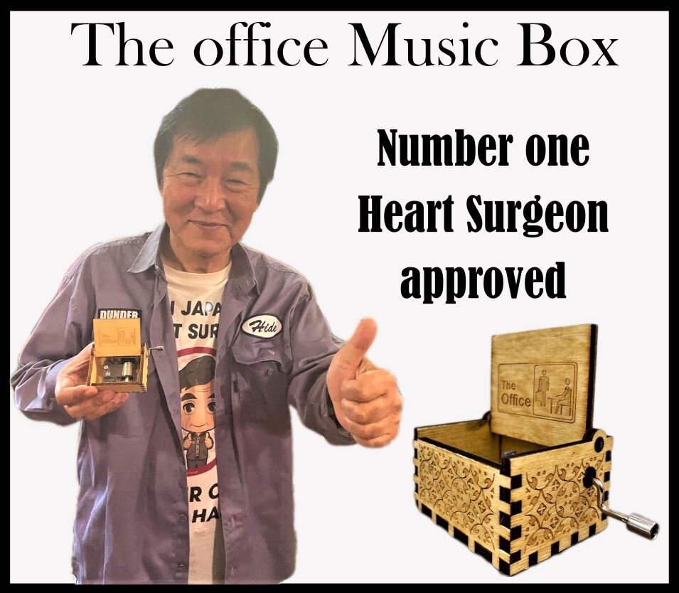 The Office Theme Music Box: Custom Engraved Gift