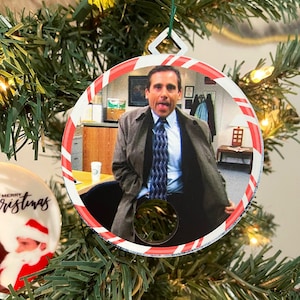 The Office Ornament Michael the Flasher The office Ornaments The Office Christmas Ornaments the office gifts Michael Scott Dunder image 4