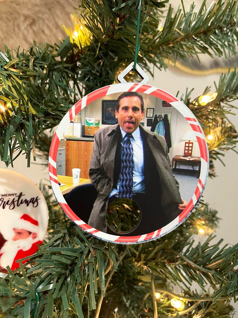 The Office Ornament Michael the Flasher The office Ornaments The Office Christmas Ornaments the office gifts Michael Scott Dunder image 4