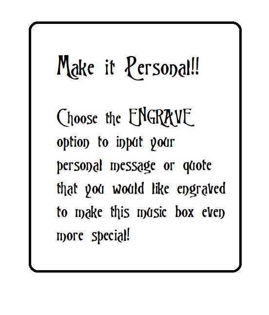 ナイトメアー・ビフォア・クリスマス オルゴール：サリーの歌