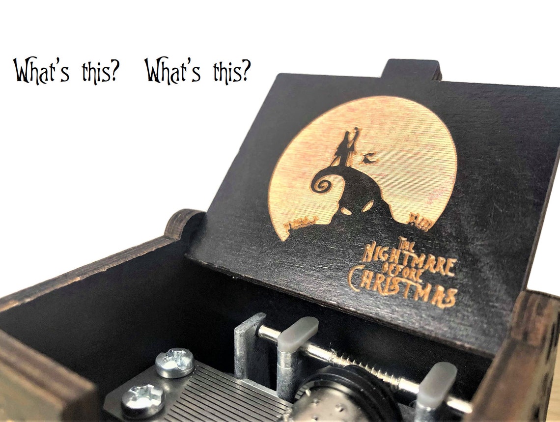 Nightmare Before Christmas Music Box This is Halloween Etsy