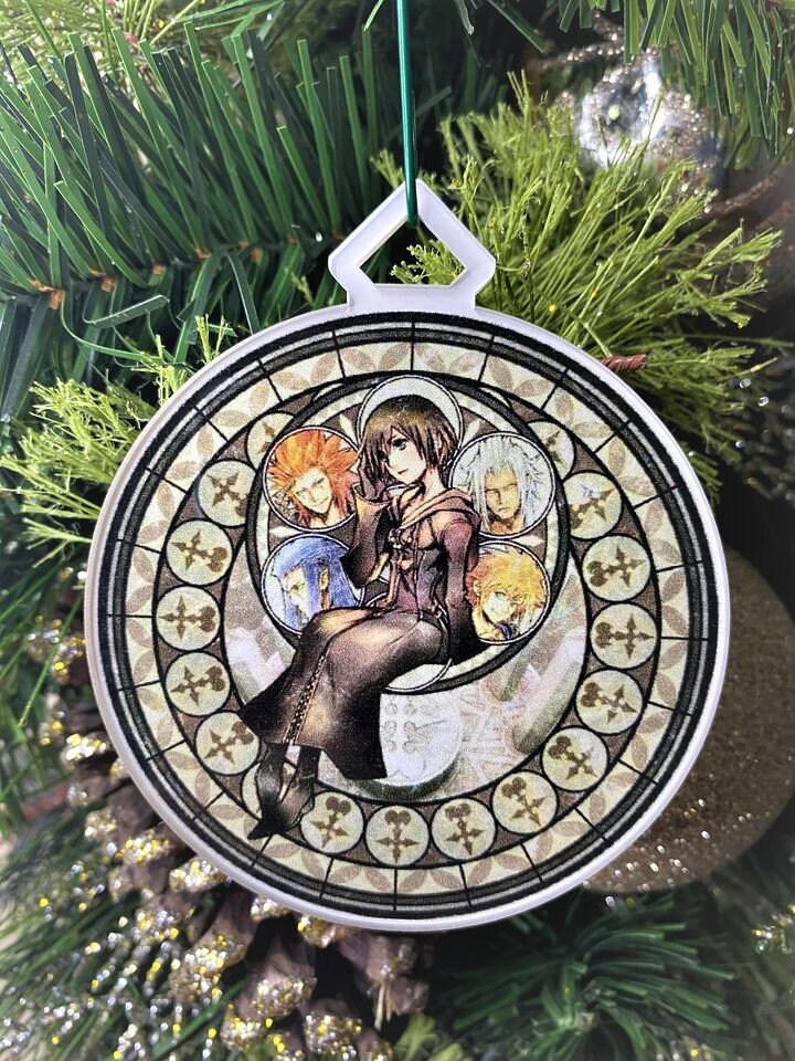 Kingdom Hearts Ornaments Kingdom Hearts Christmas Ornaments Etsy