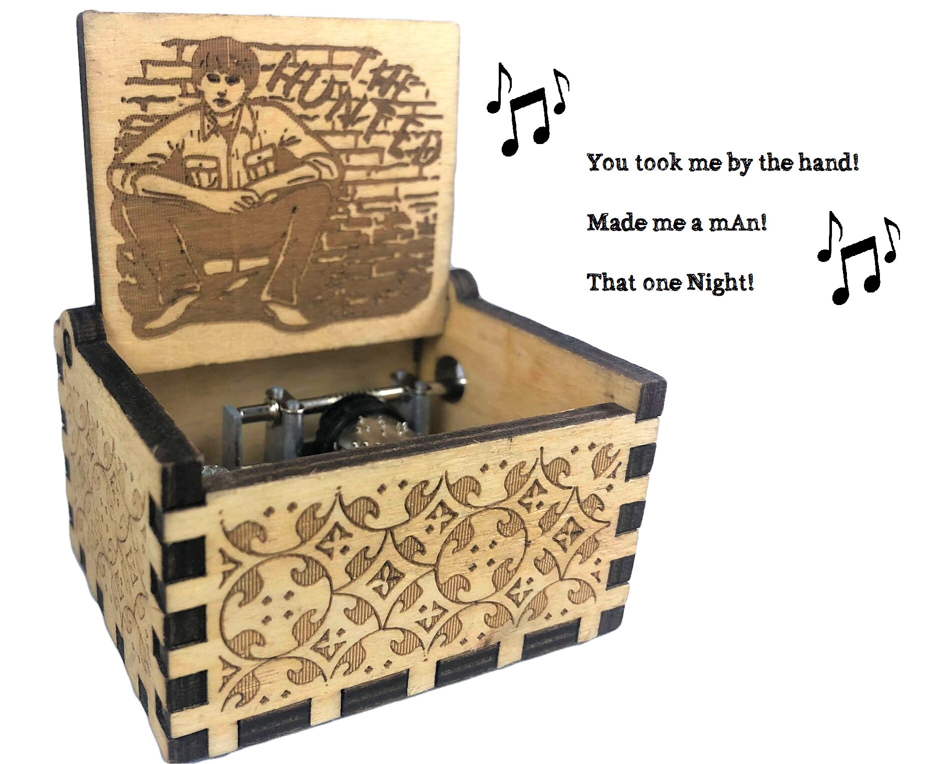 The Office Music Box Hunters Song That one Night Custom Etsy