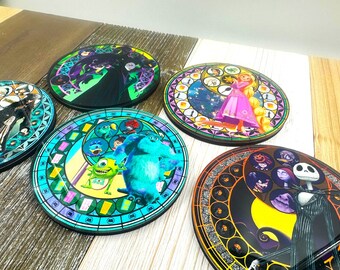 キングダムハーツ コースター：ステンドグラス風アクリル製ゲーマー